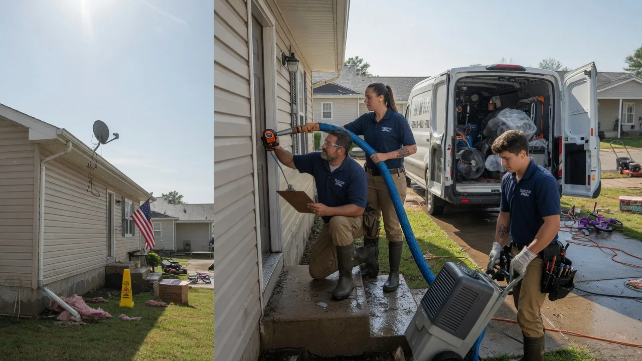 Ceiling Water Damage Restoration in Warrington, PA near me